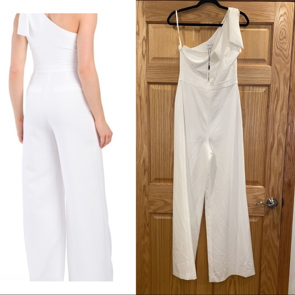 Milly Cady Caroline One-Shoulder Jumpsuit - Picture 2 of 12